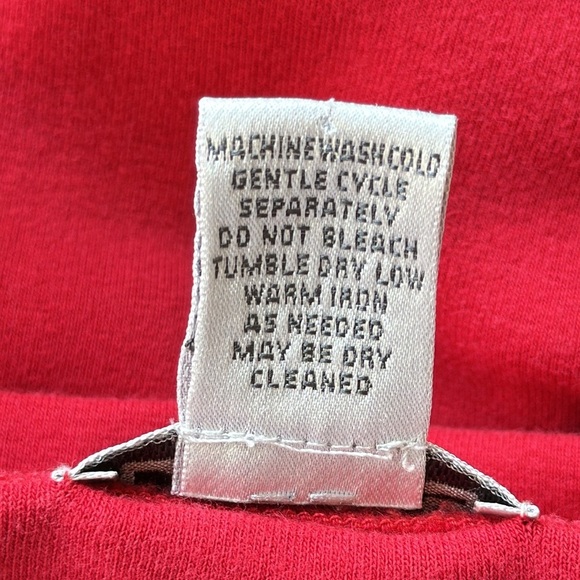 Chico’s red scoop neck tee, size 1 (M elsewhere) - Picture 6 of 6